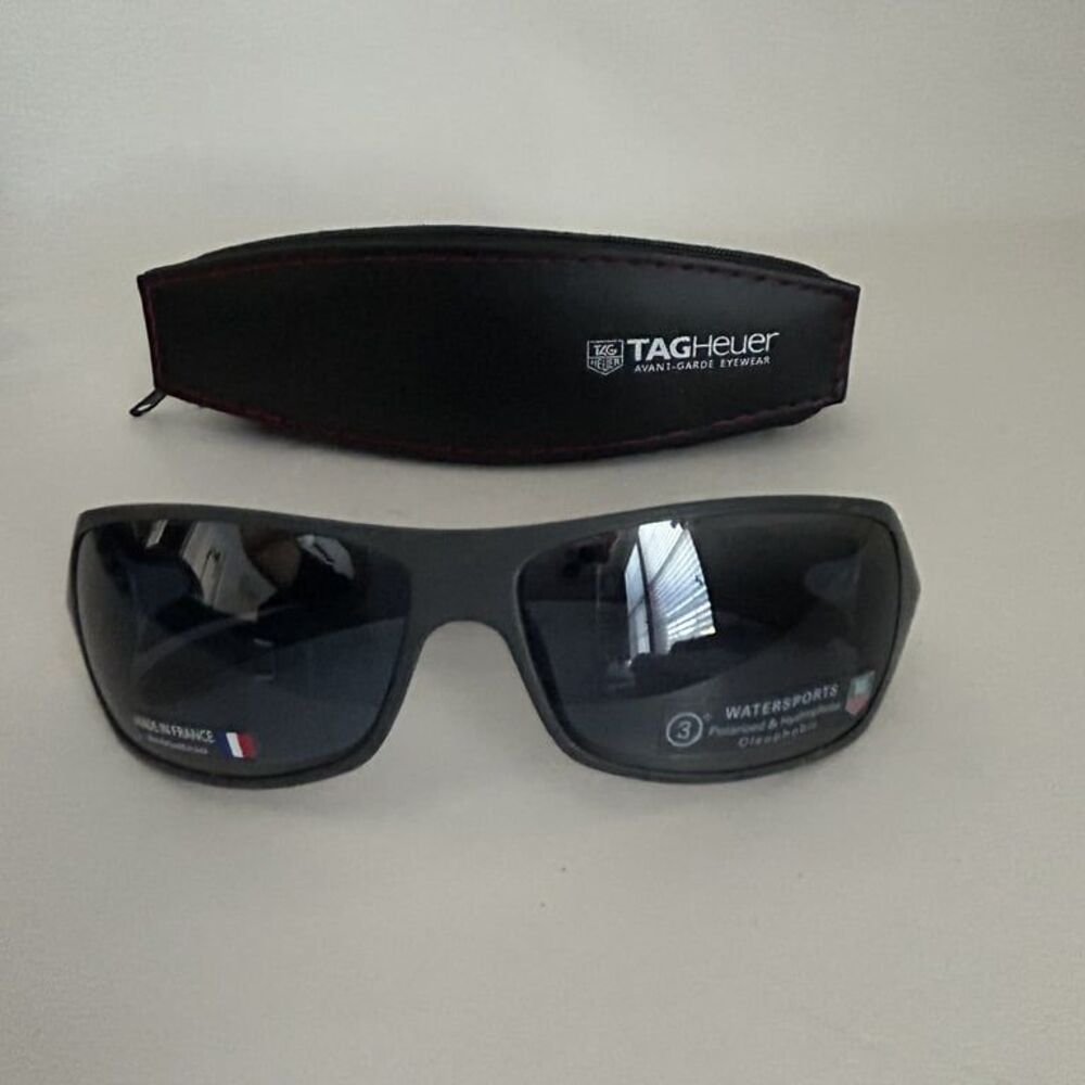 TAG Heuer TH 9202 34th Americas Cup USA Sunglasses Polarized Watersports Black